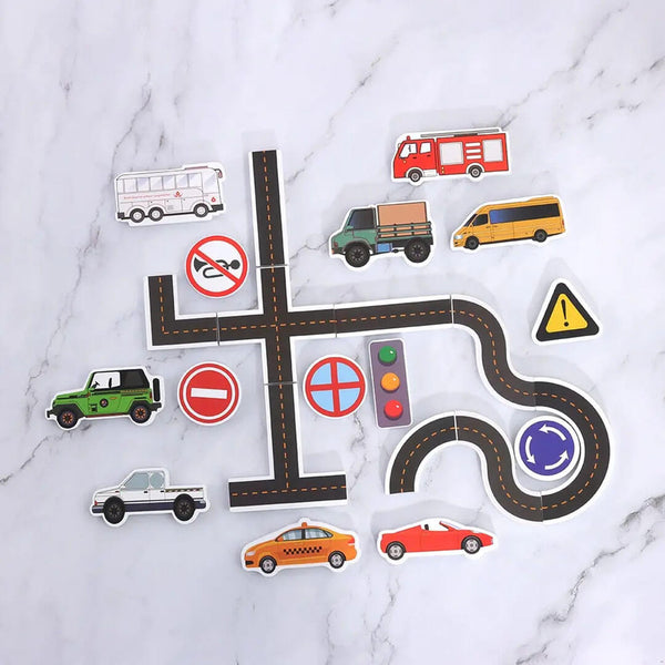 Badewannen Verkehrsaufkleber (23 teilig)
